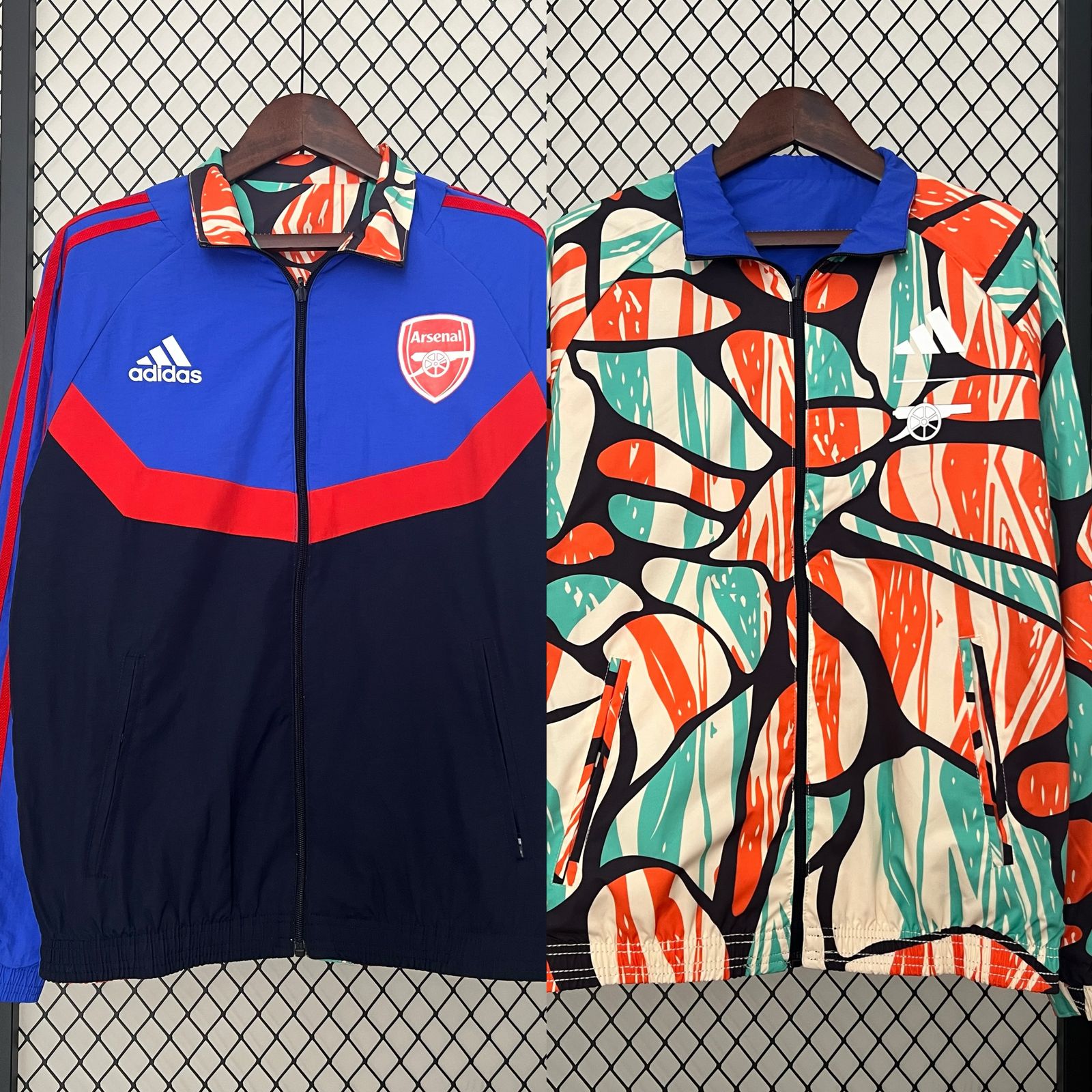 Arsenal Reversible Windbreaker Jacket