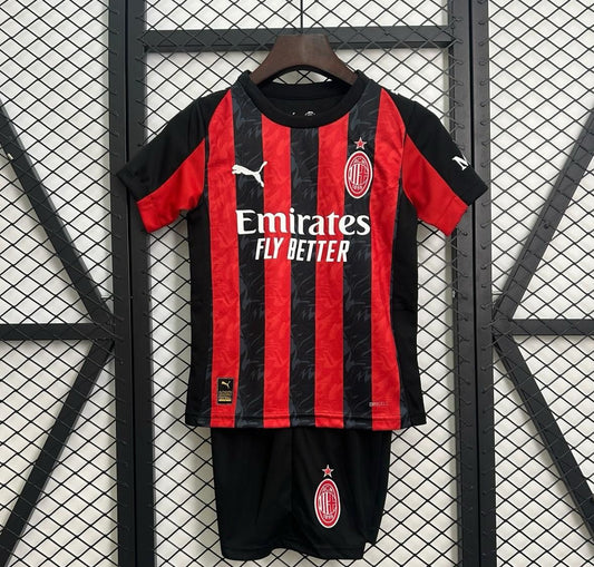 AC MILAN  HOME Kids Set  2025/26