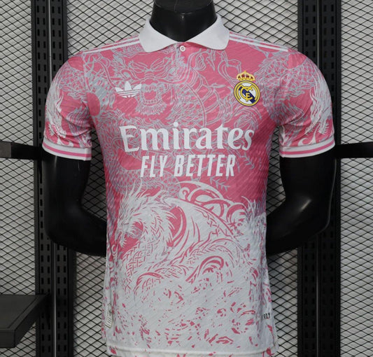 Real Madrid Pink Dragon Shirt 2025/26