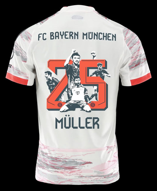 Bayern Away Shirt x Muller 25