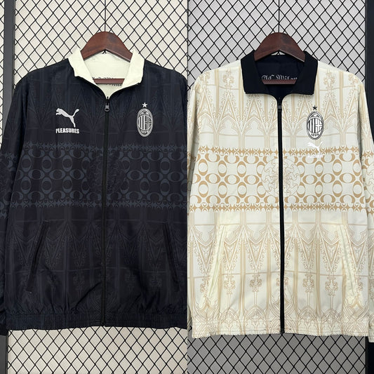 Ac Milan Reversible Windbreaker Jacket