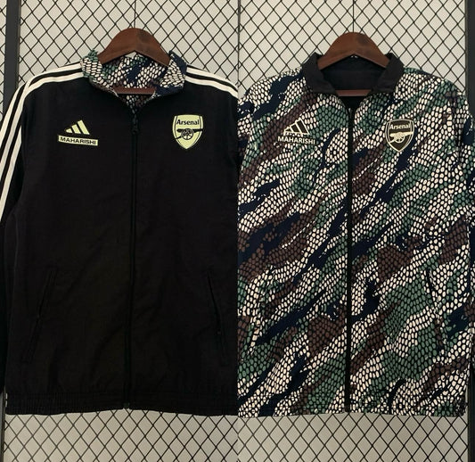 Arsenal x Maharishi Reversible Windbreaker Jacket