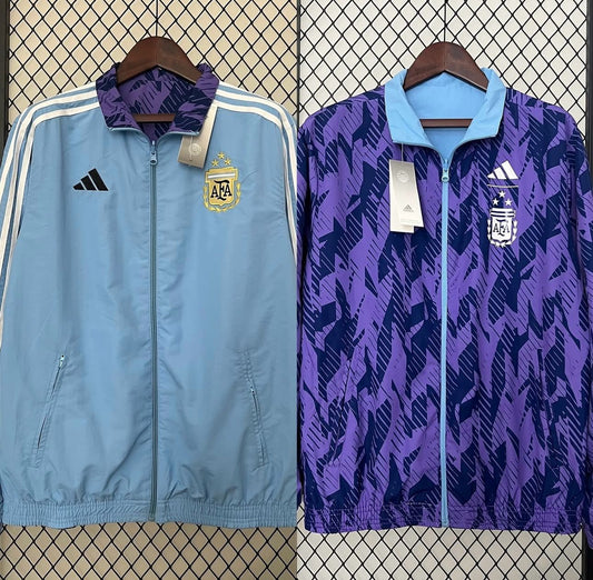 Argentina Reversible Windbreaker Jacket