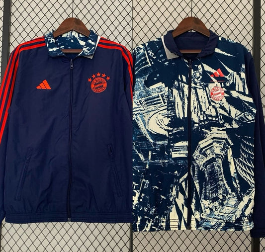 Bayern Munich Reversible Windbreaker Jacket