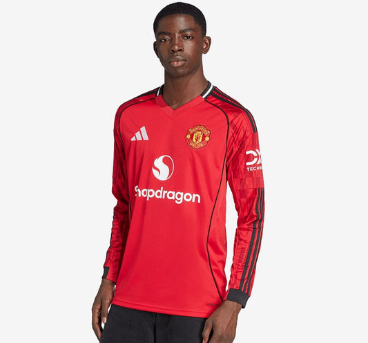 Manchester United Longsleeve Home Shirt 2025/26