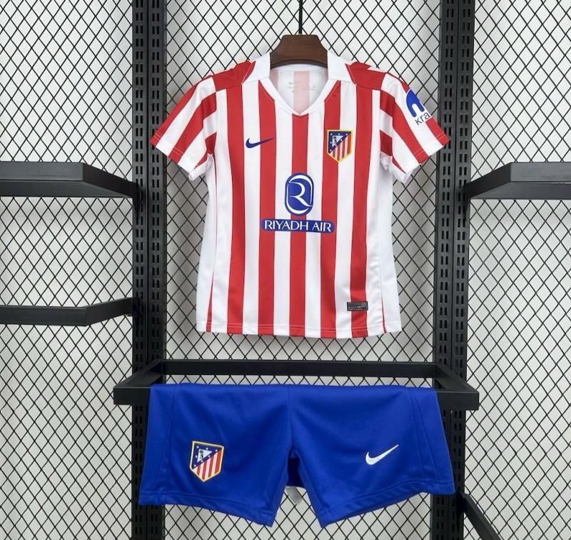 Atletico Madrid Home Kids Set 25/26