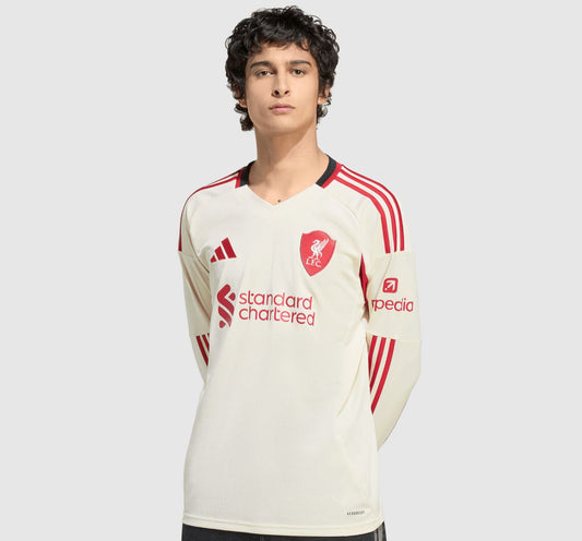 Liverpool Away Longsleeve Shirt 2025/26