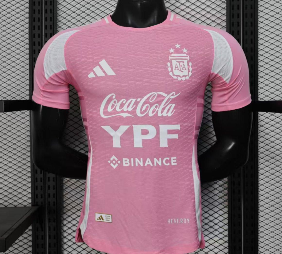 Argentina Training Pink Shirt