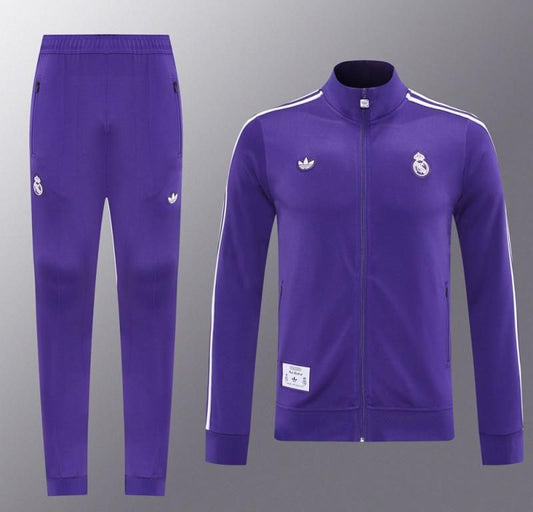 Real Madrid Purple Tracksuit