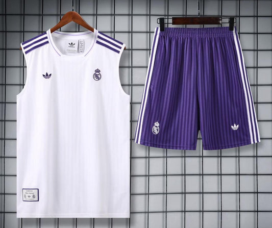 Real Madrid i shirt white Set