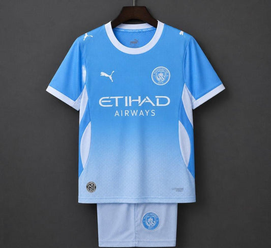 Manchester City Home Kids Set 2026/27