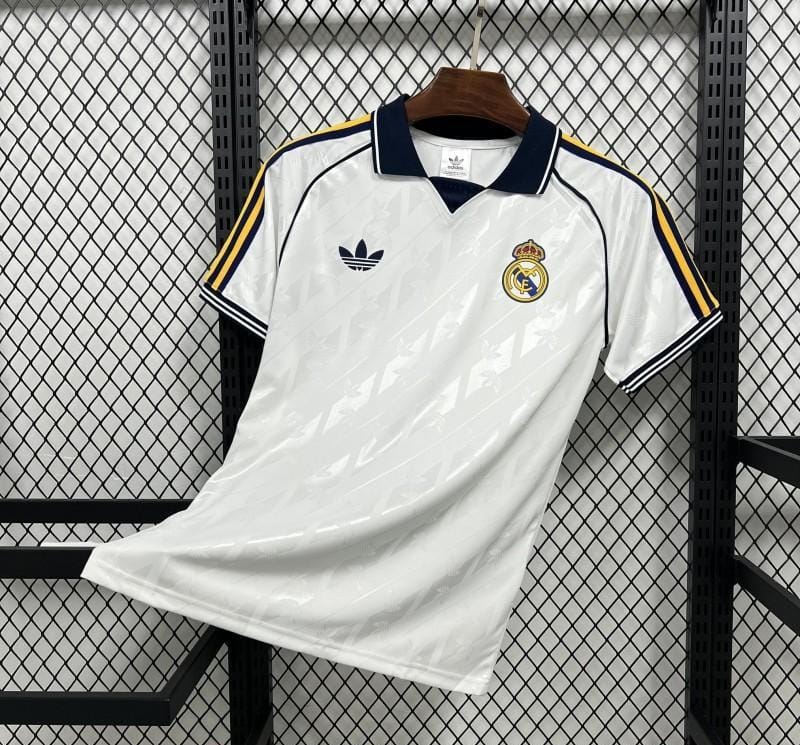 Real Madrid White Polo