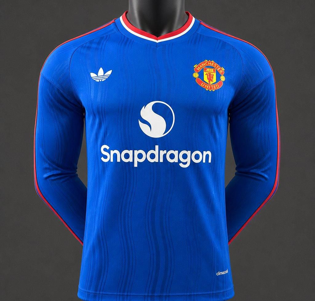 Player Version 26/27 Manchester United Away Long Sleeve Jersey