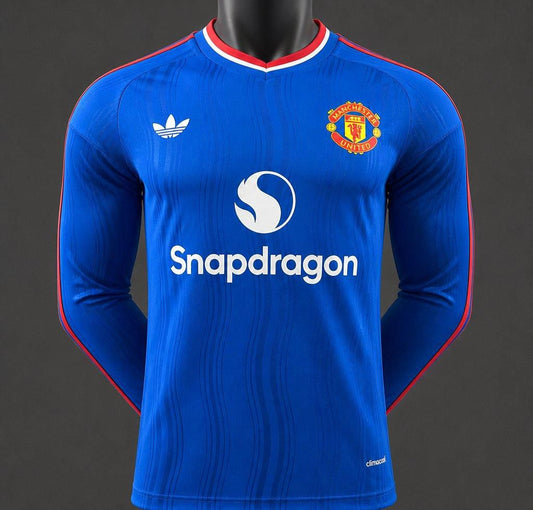 Player Version 26/27 Manchester United Away Long Sleeve Jersey