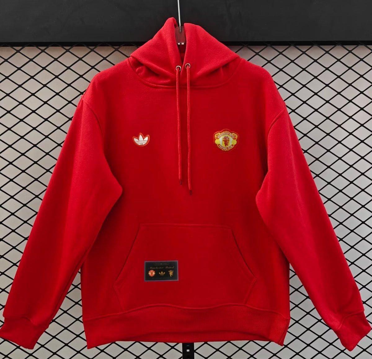 25/26 Manchester United Navy Hoodie Jacket 9 Colors