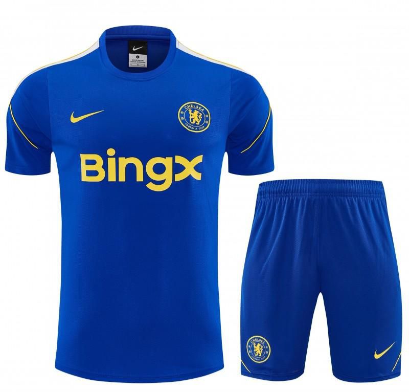 26/27 Training Chelsea Blue Short Sleeve+Soccer Shorts62026-06-24