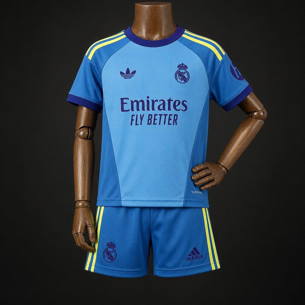 Real Madrid GK Blue Set 26/27