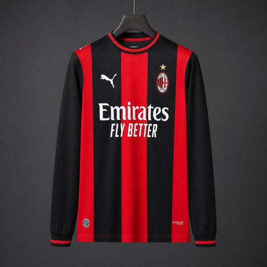 Ac Milan Home Longsleeve Shirt 26/27