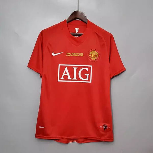 Manchester United Home Shirt 2008