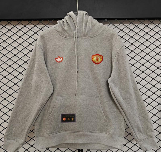 25/26 Manchester United Navy Hoodie Jacket 9 Colors