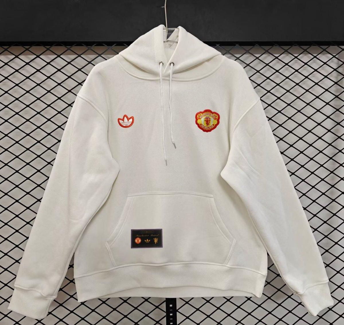25/26 Manchester United Navy Hoodie Jacket 9 Colors