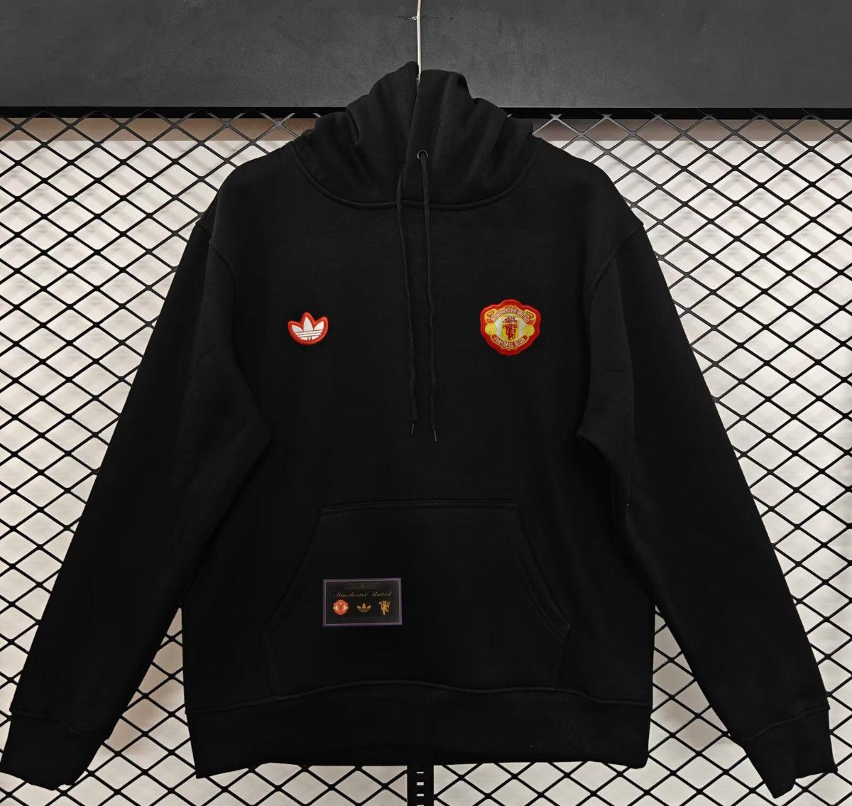 25/26 Manchester United Navy Hoodie Jacket 9 Colors