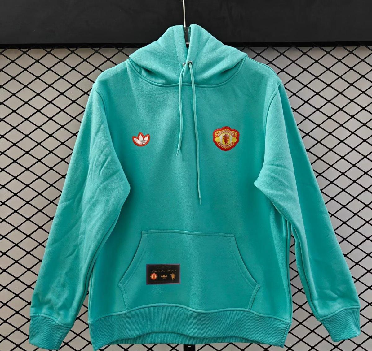 25/26 Manchester United Navy Hoodie Jacket 9 Colors